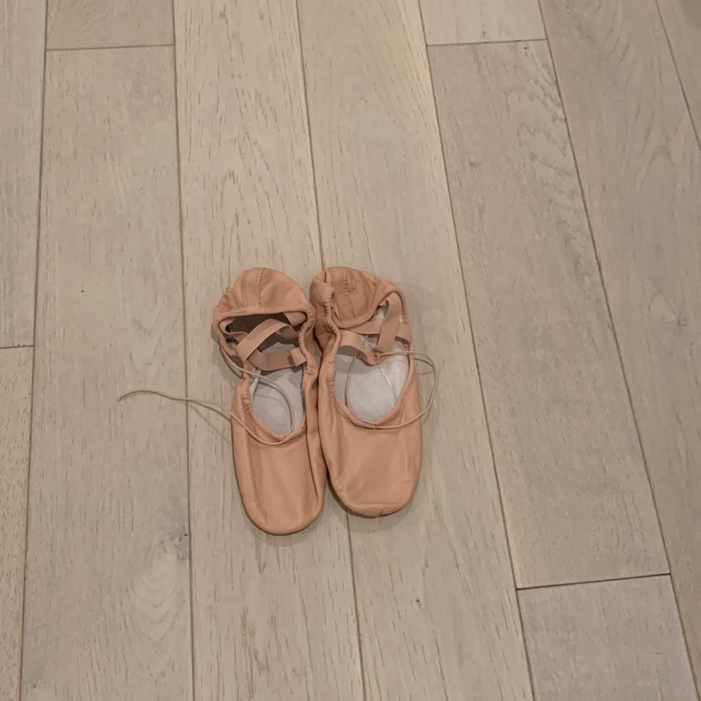 Bloch Leather Pink Ballet Shoes